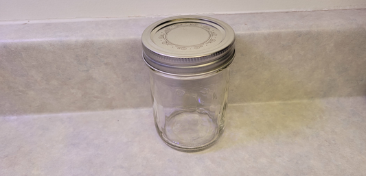 Contenant Mason Bernardin lisse à grande ouverture - 250 mL - Monark Dimension