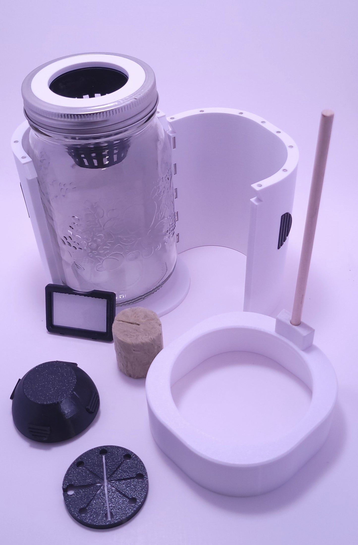 Couvre Pot Mason déco 1L