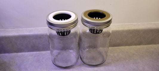 Support de culture hydroponique pour contenant Mason Bernardin décoratif de 1000mL - Monark Dimension