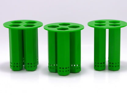 Mason smooth repoussé support in 250ml container, Monark Dimension, with metal tools and repoussé surface for metalworking.
