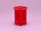 Mason smooth repoussé support in 250ml bottle from Monark Dimension, shown with metal tools and textured surface.