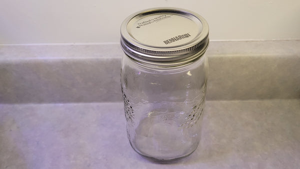 Contenant Mason Bernardin décoratifs à grande ouverture - 1000 mL - Monark Dimension